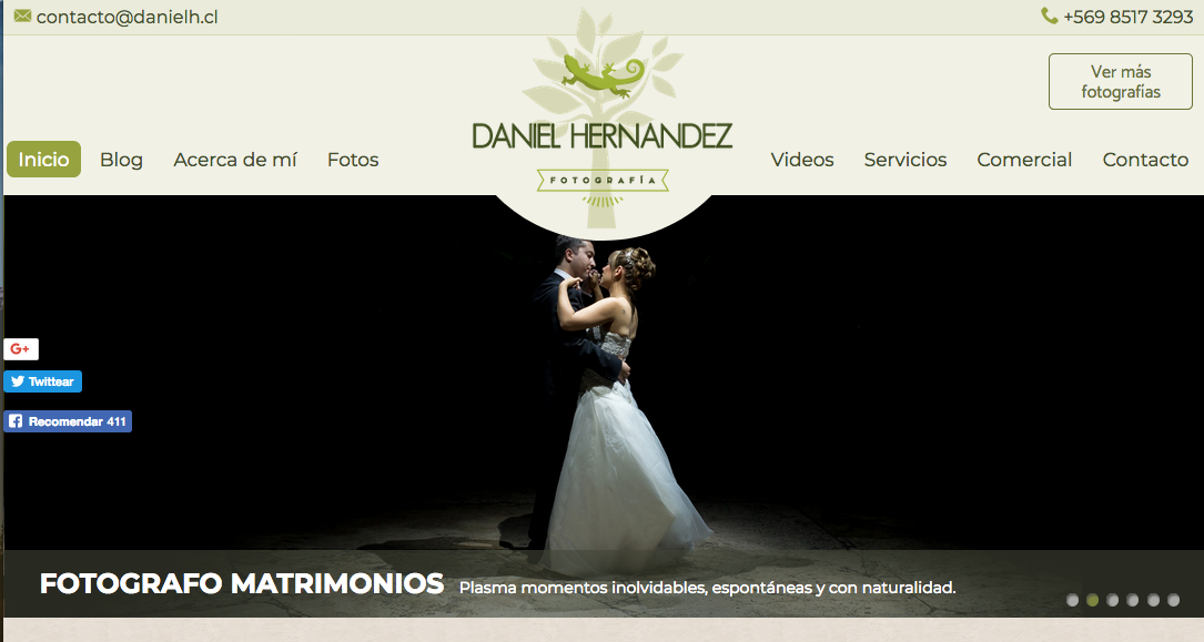 los mejores fotografos para bodas en Santiago