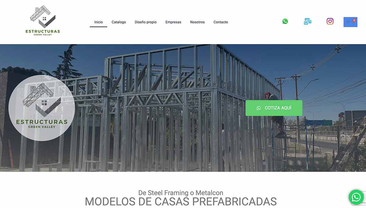 Casas prefabricadas en Chile