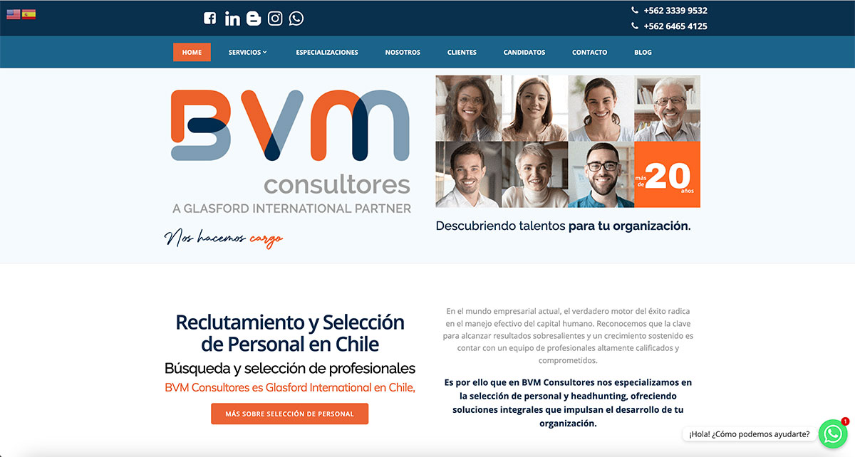 Búsqueda de profesionales chile