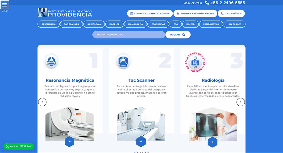 Mamografías en santiago