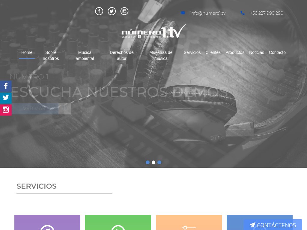 equipos de audio para música ambiental