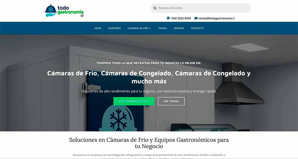 Fabricación de cámaras de frio